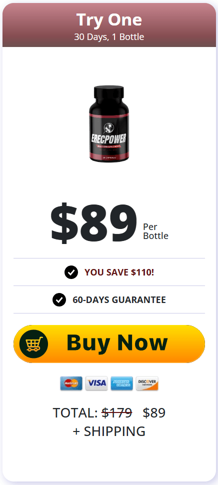 erecpower buy now 1 bottle