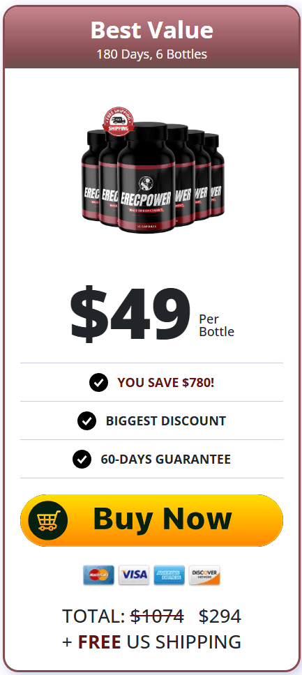 erecpower buy now 6 bottles